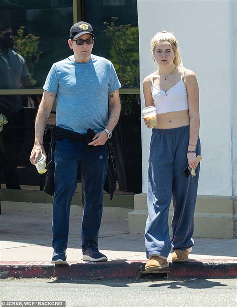 lola rose sheen|Charlie Sheen grabs lunch with daughter Lola Rose Sheen, 16, in ...